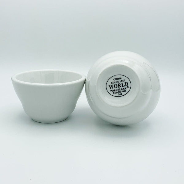 Porcelain Crucible Set with Lids (5 Pcs)